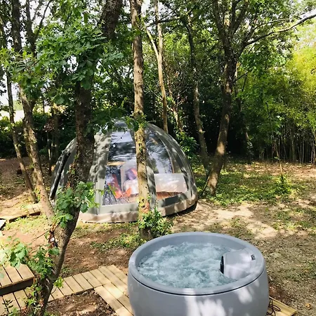 Luxury tent O Cocon Del Lauragues & Ricaud (Aude)