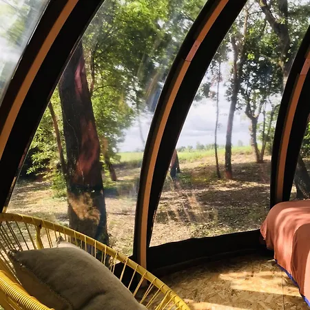 Роскошный шатер O Cocon Del Lauragues *