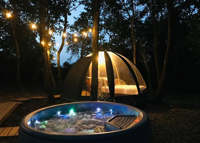 O Cocon Del Lauragues 럭셔리텐트 Ricaud (Aude)